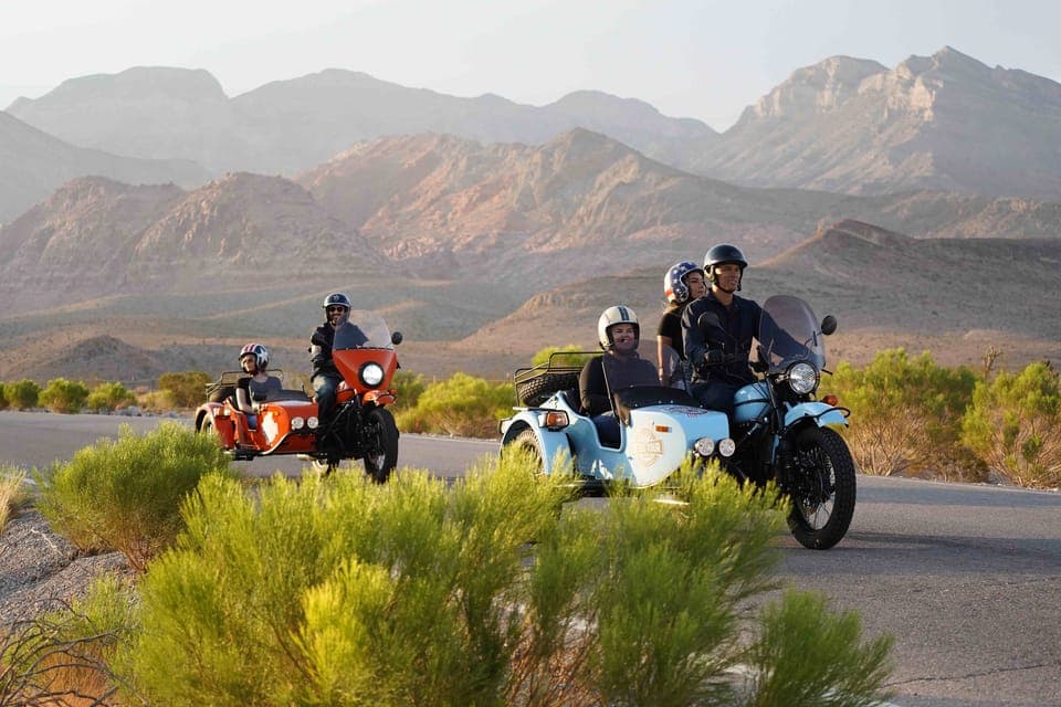 Red Rock Canyon Private Sidecar Half-Day Tour Gallery Image 2