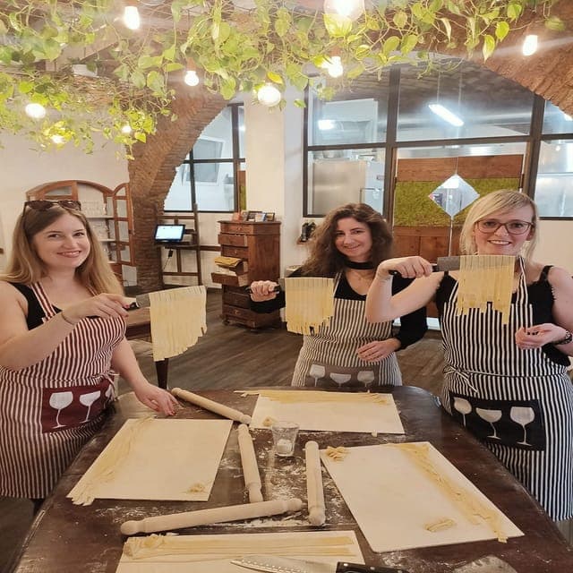 Rome Spanish Steps, Pasta &, Tiramisù Cooking Class w/ Wine Gallery Image 2