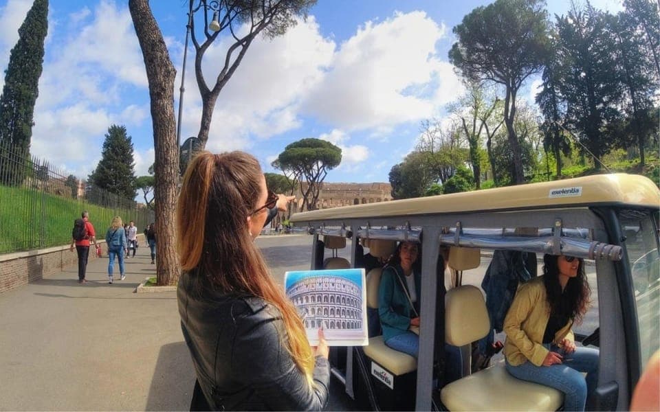 Rome’s Top Highlights Tour by Luxury Golf Cart Gallery Image 2
