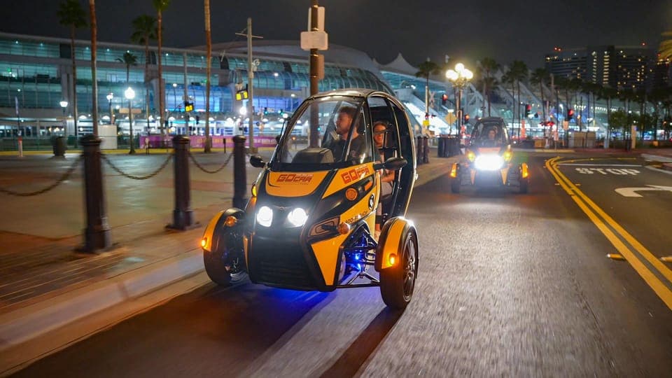 Coronado Island Electric GoCar Night Tour Gallery Image 3