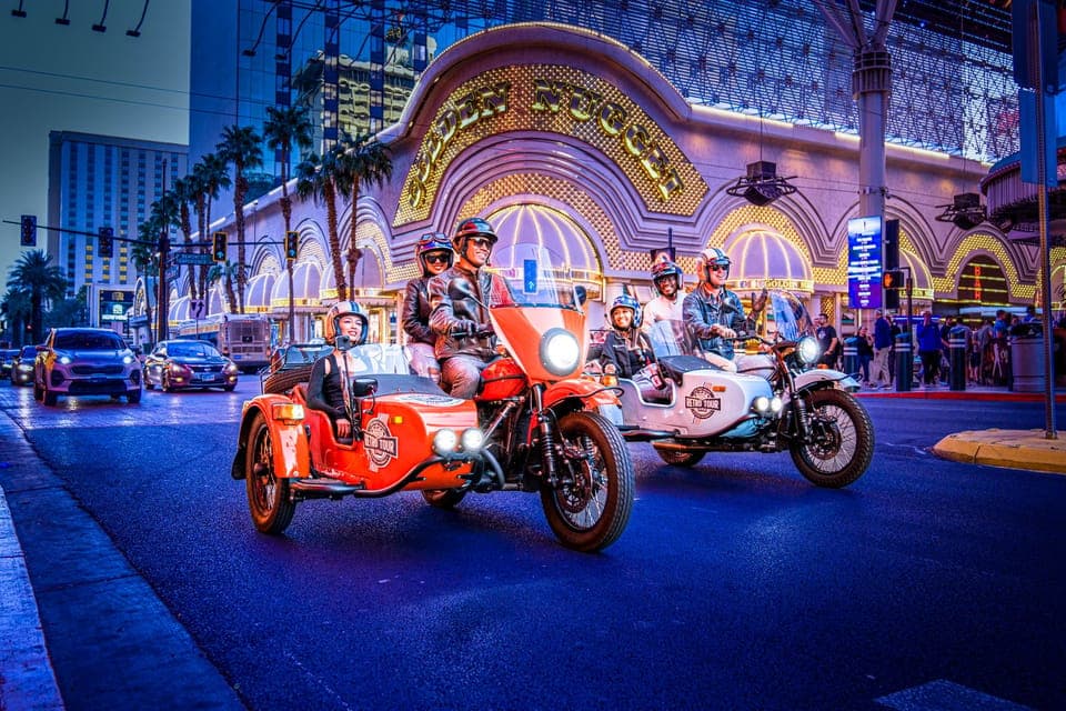 Private Sidecar Motorcycle Tour of Vegas Strip Gallery Image 3