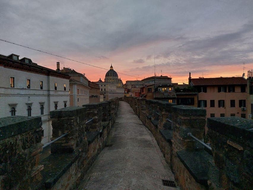 Evening Tour of Passetto di Borgo and Audio Guide App Gallery Image 1