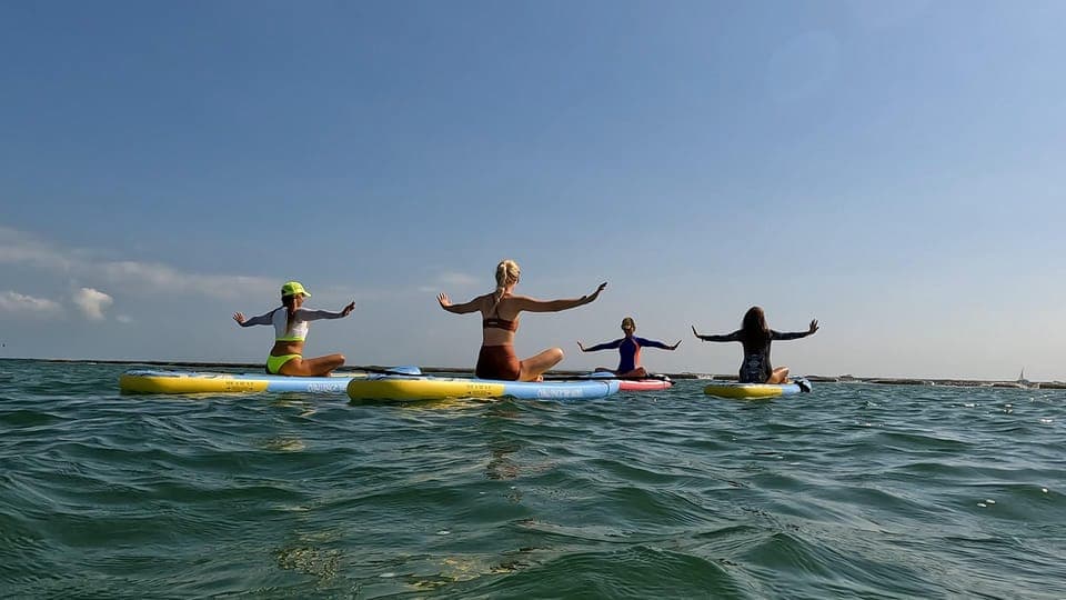 Sup Yoga and Meditation over the Caribbean Sea Gallery Image 2