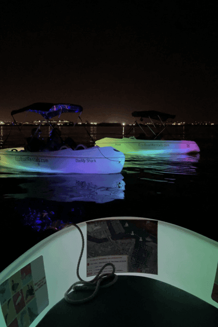 San Diego: Night Date Glow Pedal Boat with Downtown Views Gallery Image 3