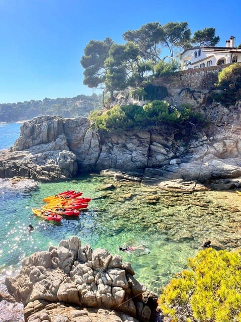 Costa Brava Kayak & Snorkel Tour with Picnic Gallery Image 2