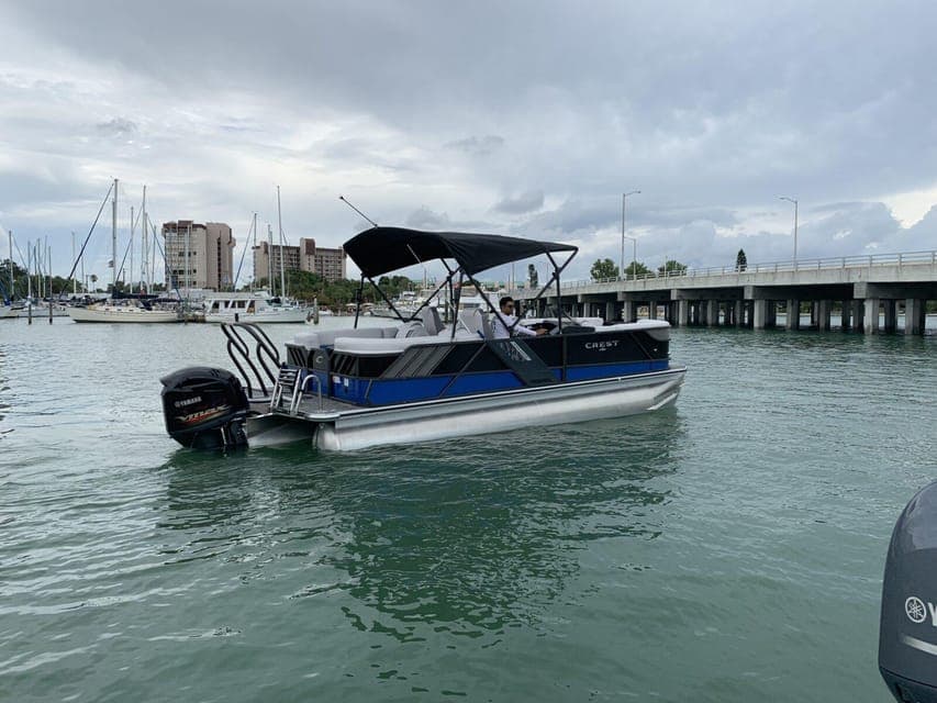 Madeira Beach: Pontoon Boat Rentals Without Captain Gallery Image 2