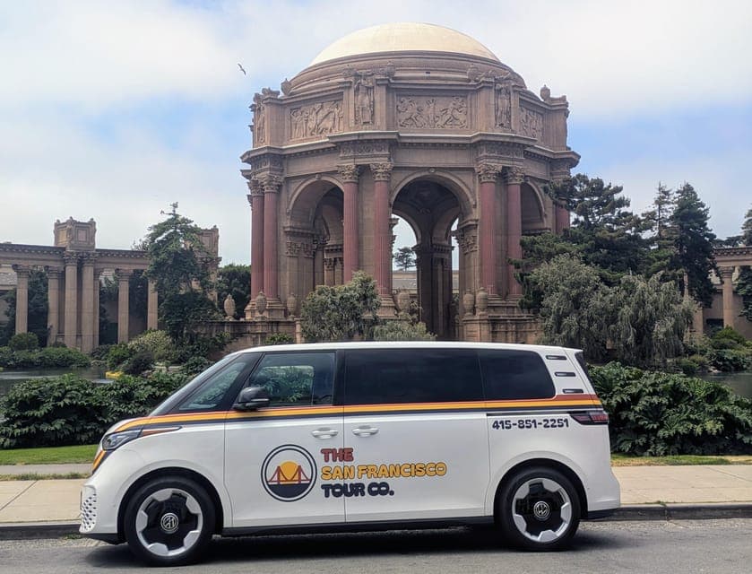 San Francisco Private City Tour in New EV Volkswagen Van - Image 3