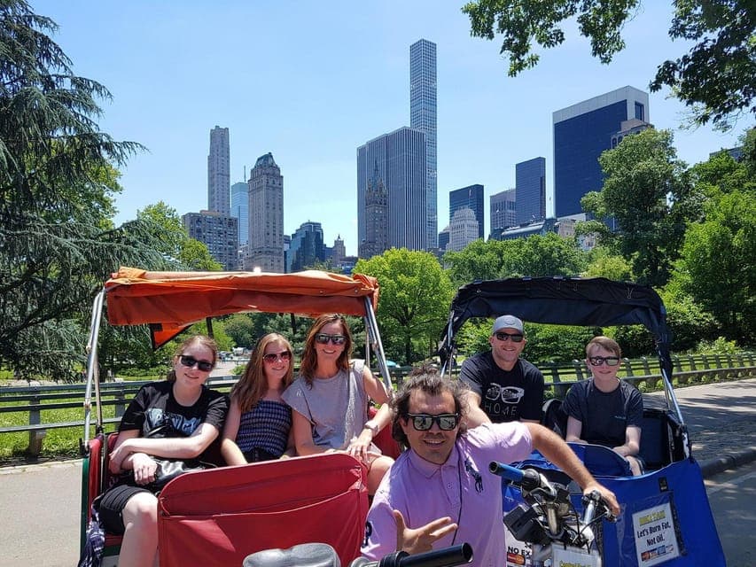 Central Park Pedicab Tours with New York Pedicab Services Gallery Image 3
