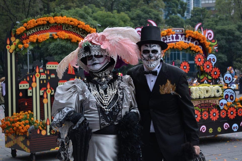 Cancun or Merida: Day of the Dead celebration with taco buffet. Gallery Image 4