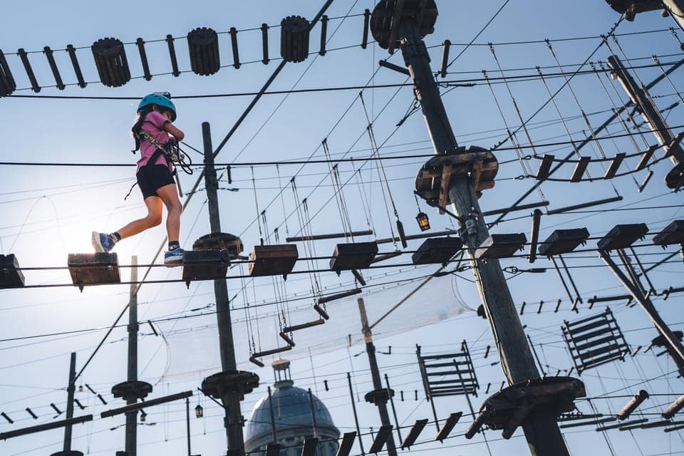 Voiles En Voiles Aerial Park Admission Ticket Gallery Image 2