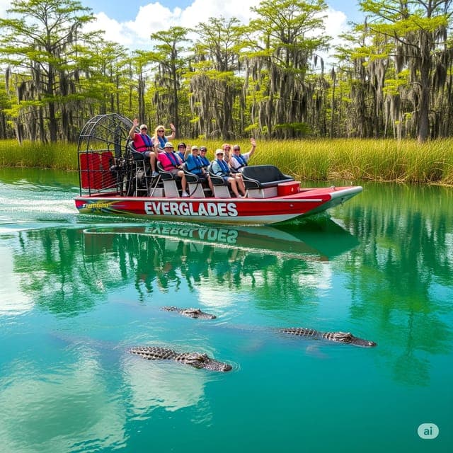 Everglades Airboat Alligator Tour with Transfer Gallery Image 1