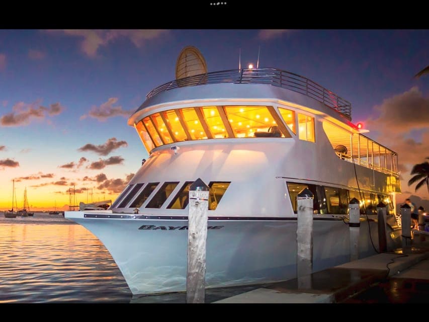 32. 100ft 200 passenger 3 story mega yacht w open bar at Bayside - Image 32