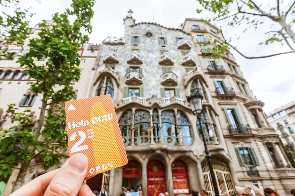 Hola Barcelona Public Transport Travel Card Gallery Image 1