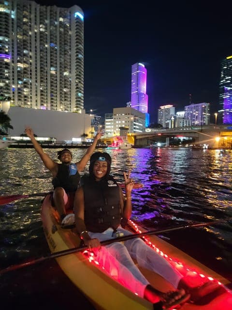 Guided LED-Lit Kayak Night Tour Gallery Image 3