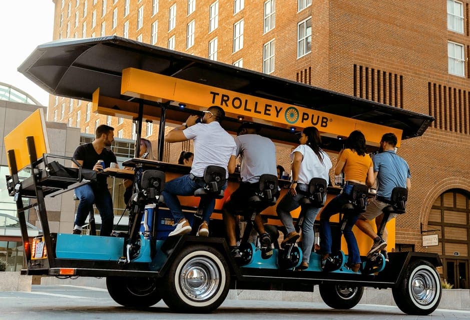 1. Trolley Pub Austin Private Group Tour - Image 1