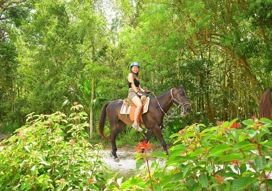 47. Cancun: Amazing Horseback Riding Tour, Cenote, Zipline & ATV - Image 47