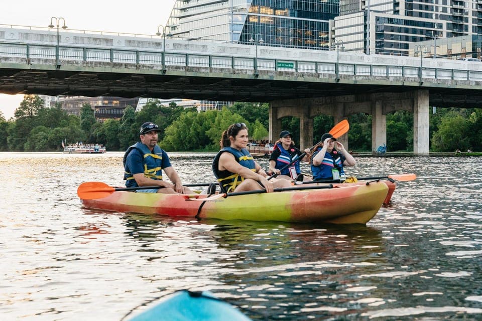 1. Sunset Bat Watching Kayak Tour - Image 1