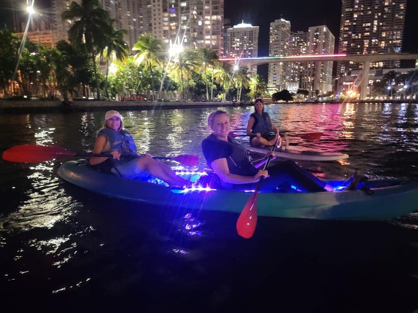 Guided LED-Lit Kayak Night Tour Gallery Image 4