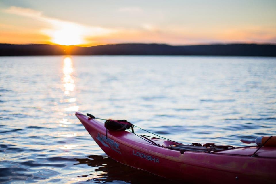 Quebec City Sunset Sea-Kayaking Tour with Mapple Wine Gallery Image 3