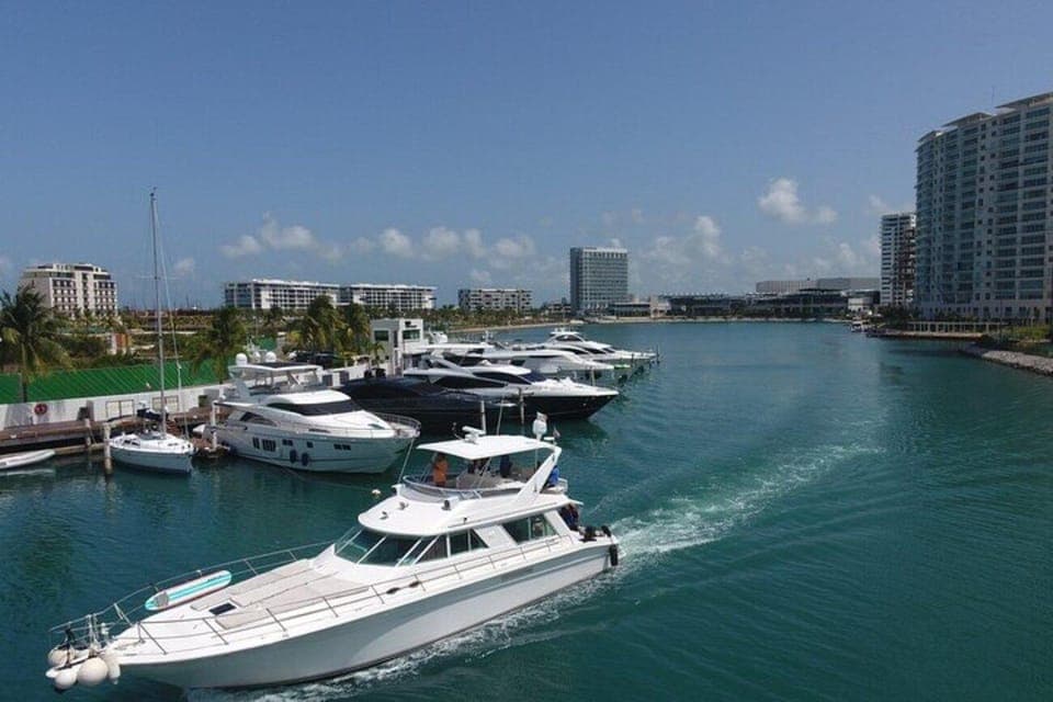 26. Playa Mujeres: Private Yacht Rental - 4hr SR55H4 #GMBSR55FUN - Image 26