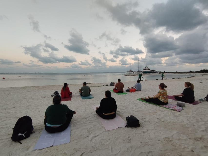 Beach Yoga Class with Guided Meditation Gallery Image 1