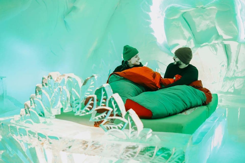 Hôtel de Glace (ice hotel) Overnight Experience Gallery Image 1