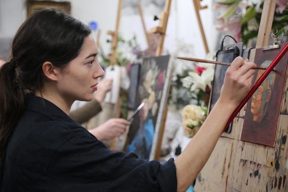 Oil Painting Class with Materials Included - Image 1