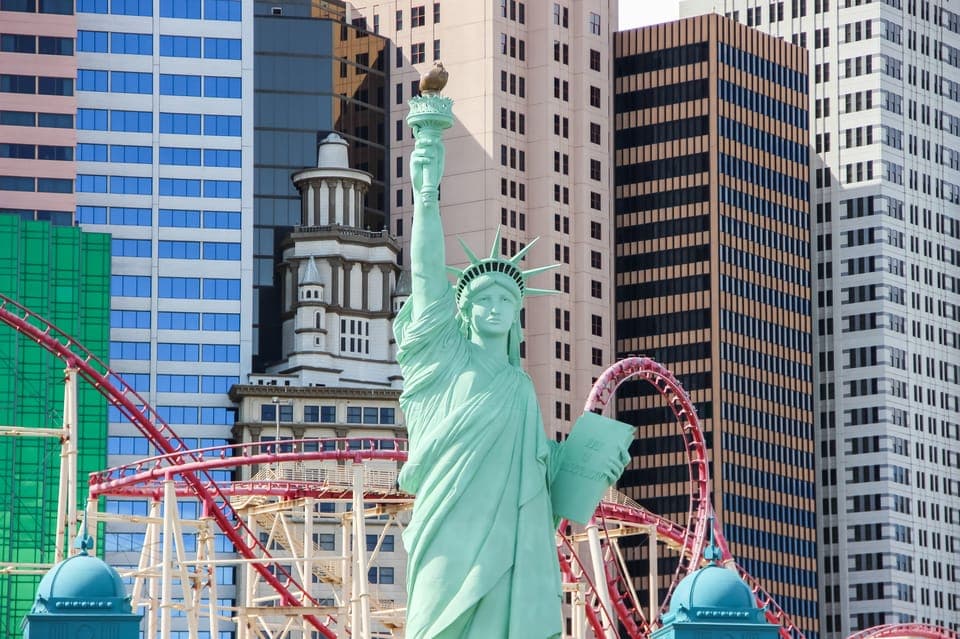 New York-New York Hotel Big Apple Coaster Ride Gallery Image 3