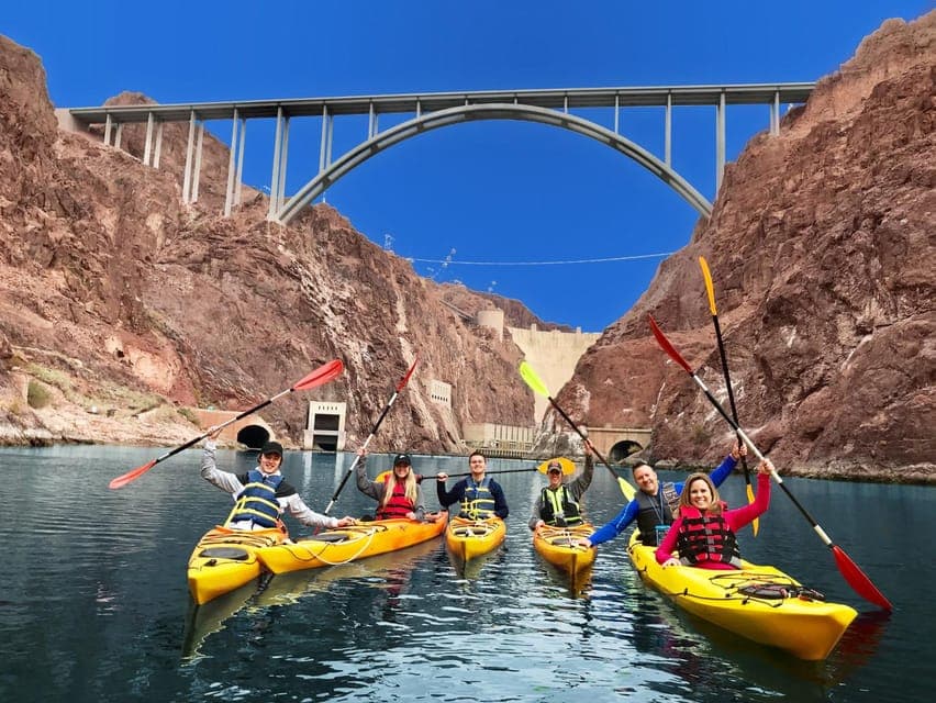 Hoover Dam Kayak Tour & Hike - shuttle from Las Vegas - Image 1