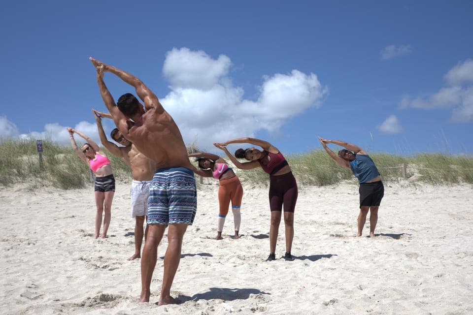 Sunrise Yoga on the Beach in Miami Beach Gallery Image 1