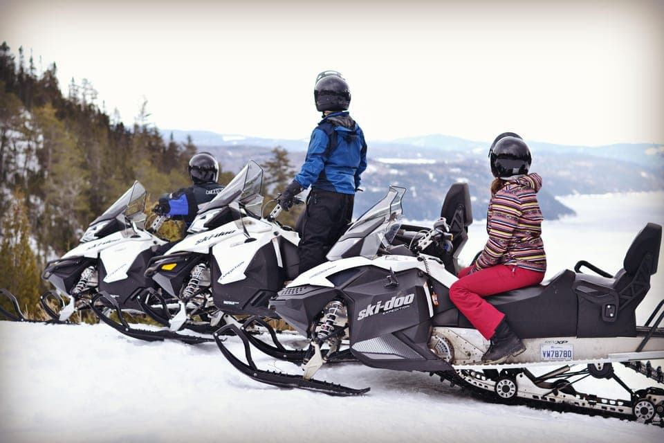 15 min. Tadoussac: Snowmobile Expedition in Saguenay Fjord Gallery Image 1