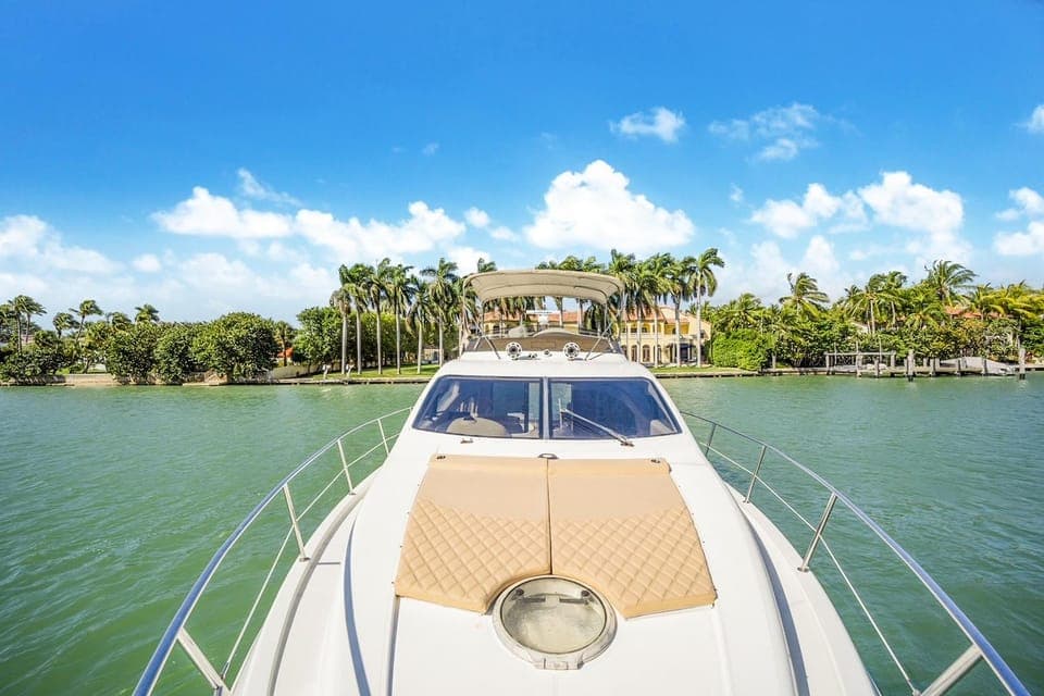 Miami Beach: 48 Foot Private Yacht Rental Gallery Image 2