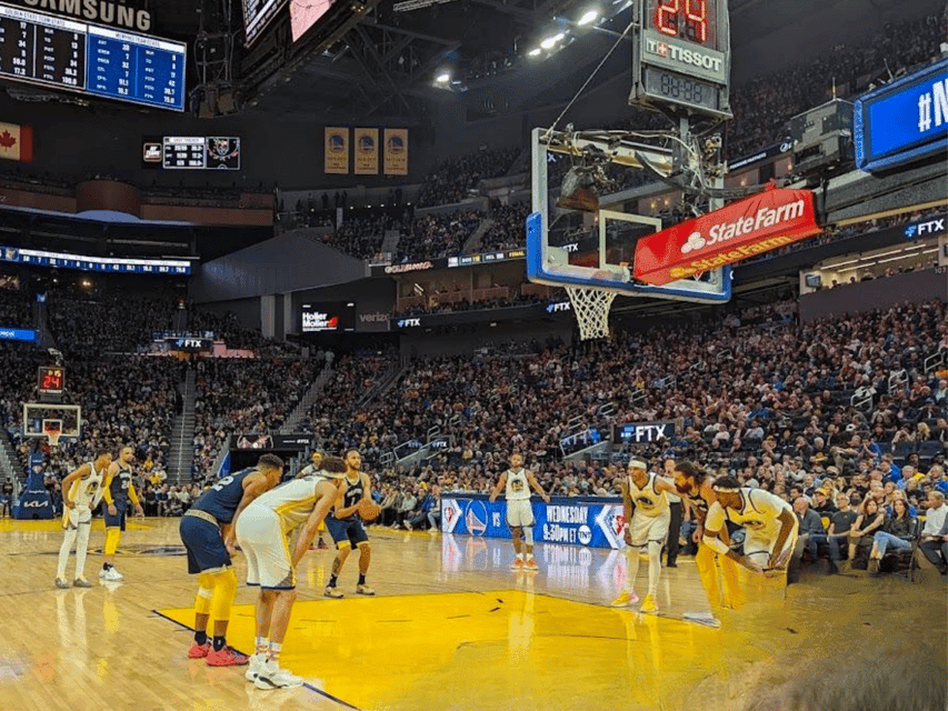 1. Golden State Warriors Basketball Game Ticket - Image 1