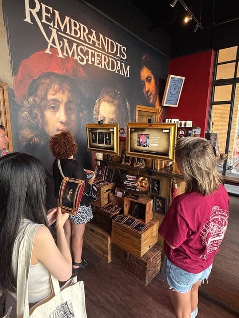 Van Gogh or Rembrandt AI Portrait Photo Souvenir Gallery Image 2