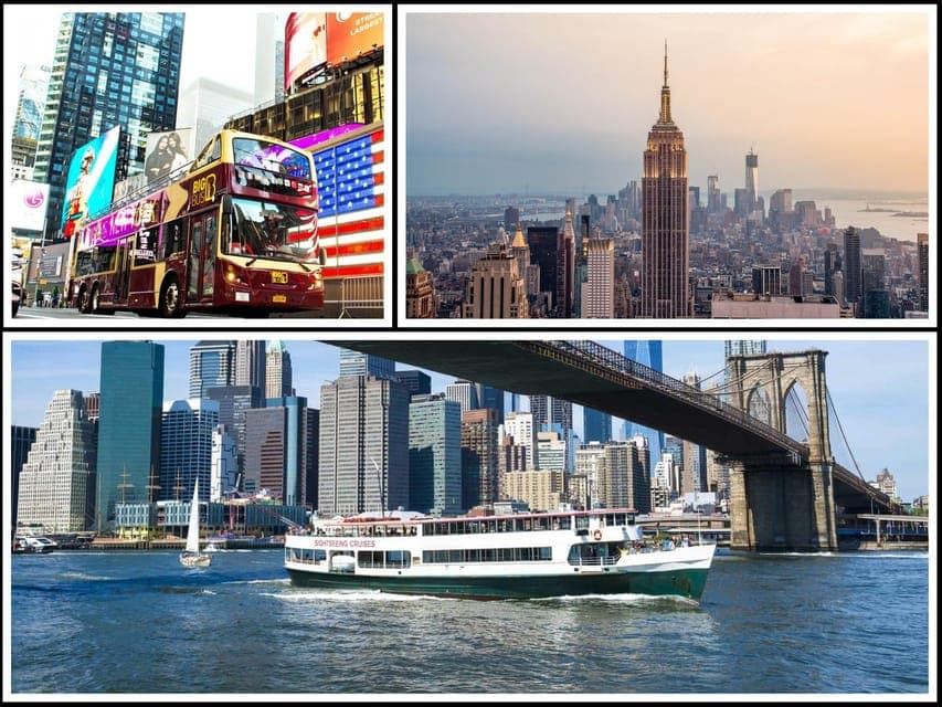 New York Bundle: Empire State, Big Bus Tour, & Circle Line Cruise - Image 1