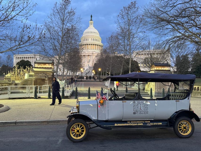 Washington, DC: Day & Night Electric Cart & Vintage Car Tour Gallery Image 4