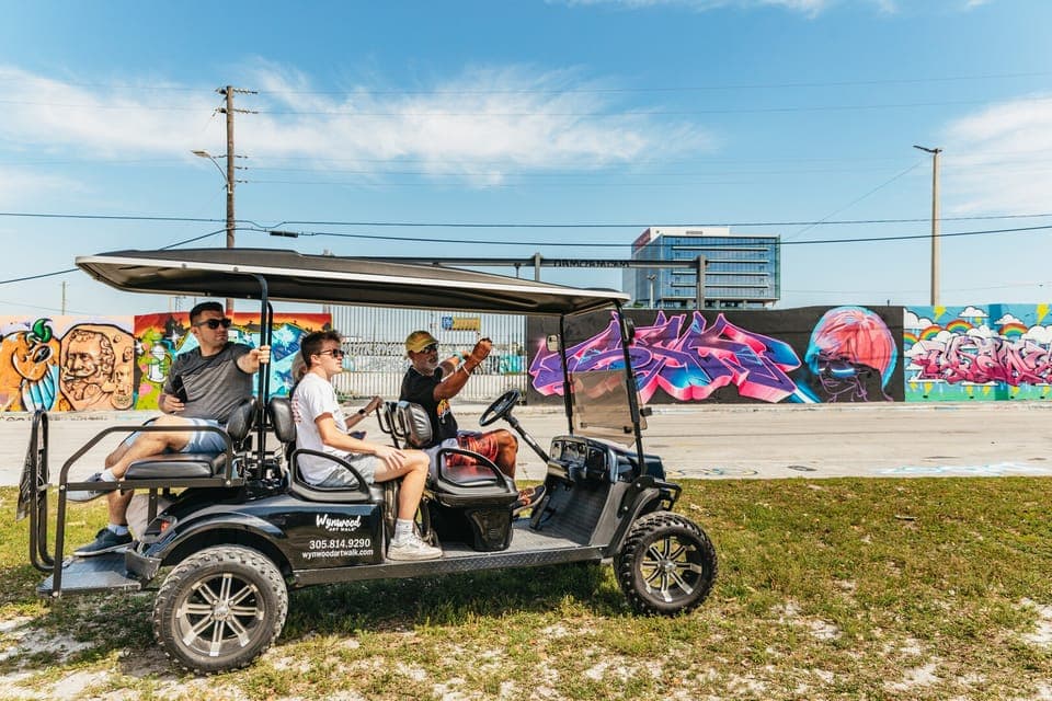 Wynwood Art District 1-Hour Street Art Tour by Golf Cart Gallery Image 2