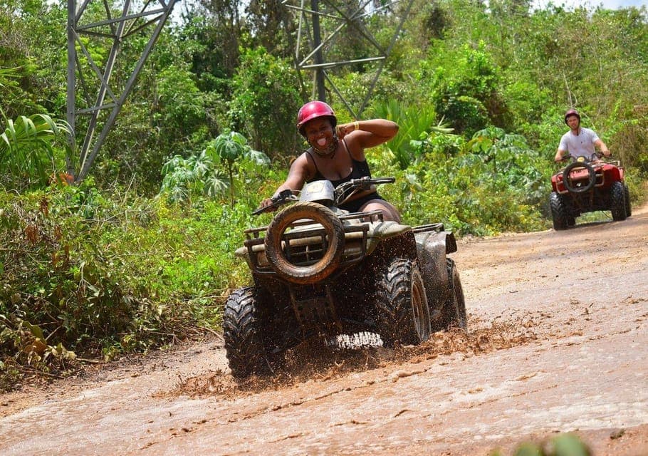 Cancun: Amazing Horseback Riding Tour, Cenote, Zipline & ATV Gallery Image 2