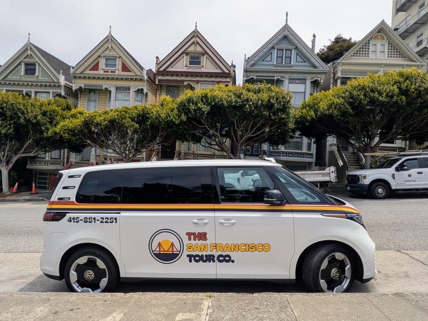 San Francisco Private City Tour in New EV Volkswagen Van Gallery Image 4