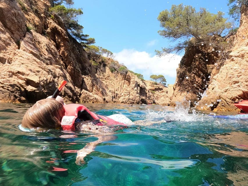 Costa Brava Kayaking & Snorkeling Tour with Lunch Gallery Image 2