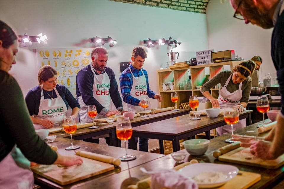 Pasta Cooking Workshop with 3 Spritz by the Colosseum Gallery Image 3