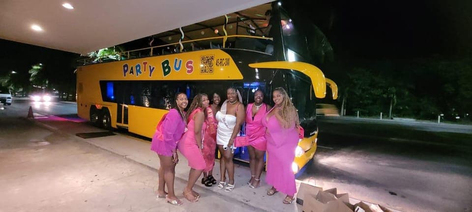 Cancun: Private 3 Hour Party Bus Experience Gallery Image 2