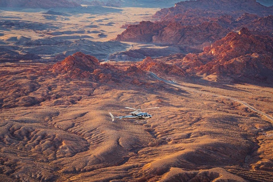 Valley of Fire Helicopter with Scenic Landing Gallery Image 4