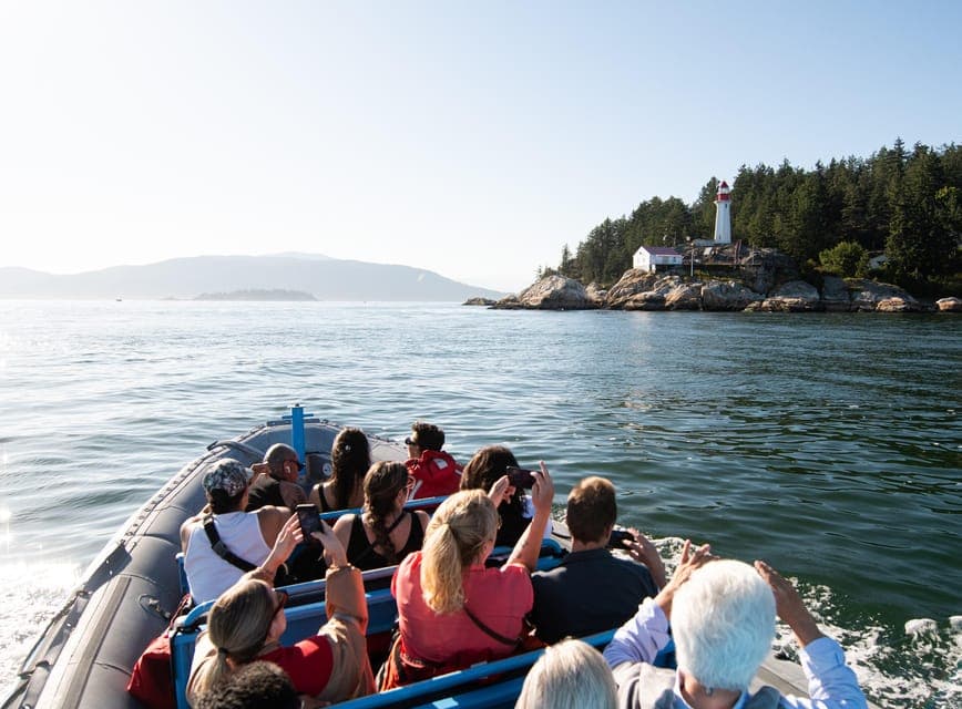 38. Boat to Bowen Island on UNESCO Howe Sound Fjord - Image 38