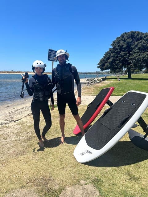 Fly Over Water: Lift5 eFoil Lesson with Videography Gallery Image 2