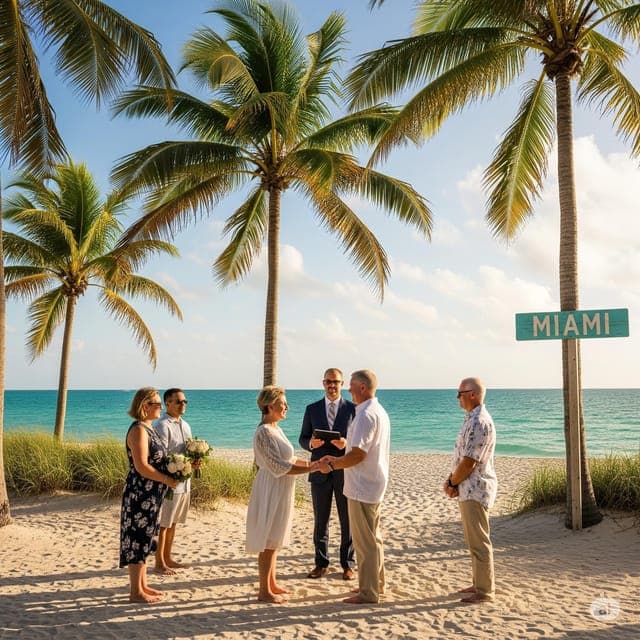 Beach Wedding or Renewal of Vows Gallery Image 2