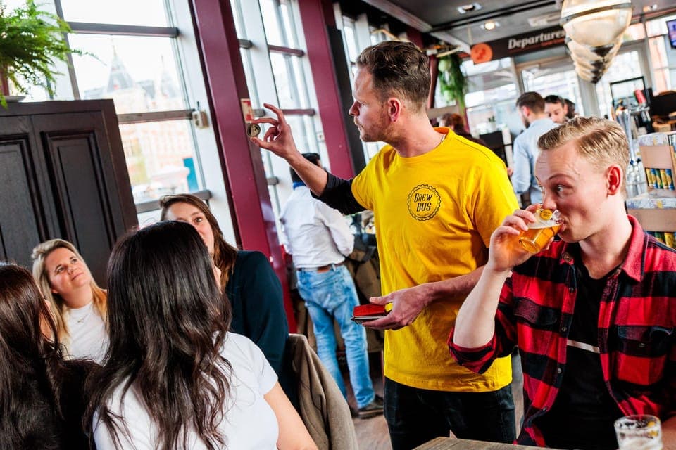 Guided Craft Beer Tasting with cheese and snacks Gallery Image 4