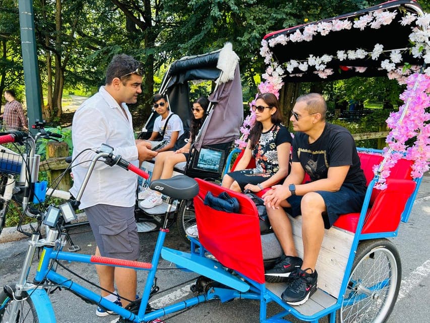 Central Park guided pedicab tour Gallery Image 1