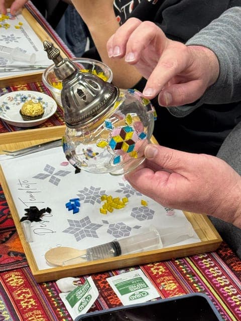 Turkish Mosaic Lamp Workshop Gallery Image 4