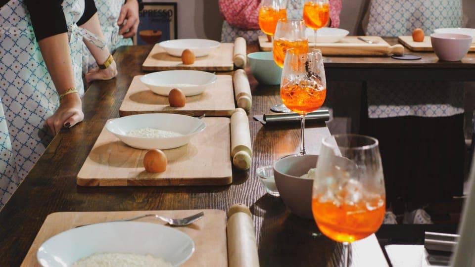 Pasta Cooking Class with 3 Italian Spritz Cocktails Gallery Image 3